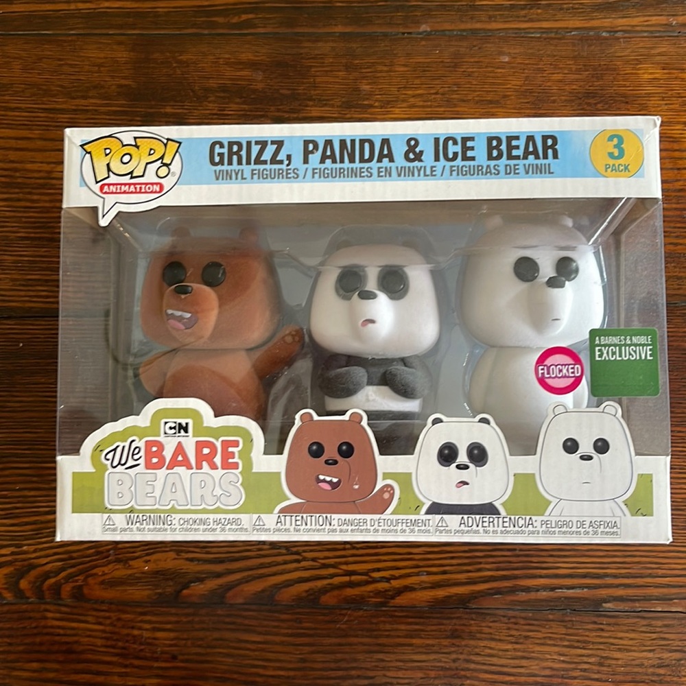 We Bare Bears Barnes and Noble Exclusive Funko Pop